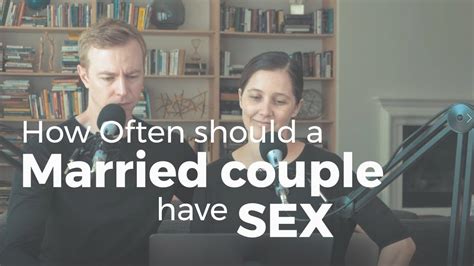 ask a k how often should a married couple have sex