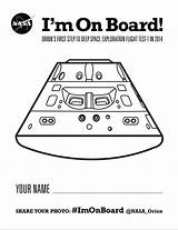 Coloring Nasa Orion Kids Color Students Board Choose Own Their Sheet sketch template