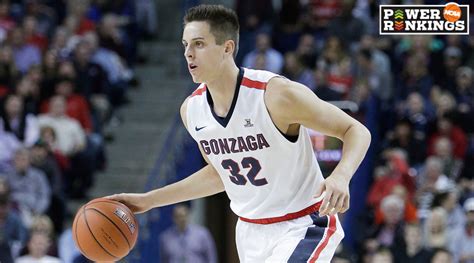 college basketball power rankings gonzaga is new no 1