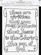 Coloring Pages Kids Bible Colouring Sunday School Verse John Sheets Matthew Verses sketch template