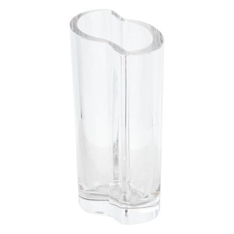 Scandinavian Mid Century Modern Translucent Glass Vase By