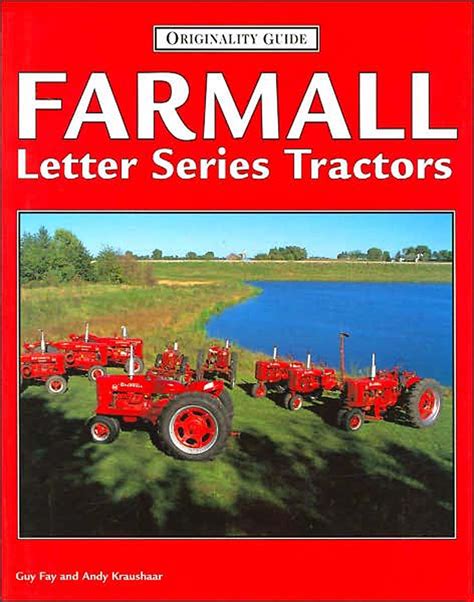 book farmall letter series tractors  guy fay andy kraushaar books farmall parts