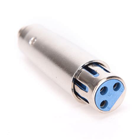 pcs   pin xlr female  rca female mic microphone cable cord adapter plug connector adpter