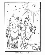 Coloring Pages Christmas Wise Men Bible Story Three Jesus Printables Nativity Birth Kids Sheets Printable Man Christian Kings Psalm Baby sketch template