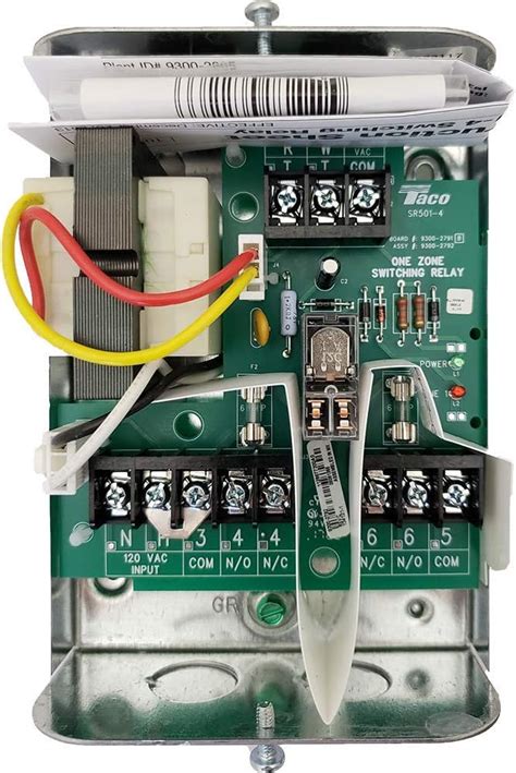 taco sr  zone switching relay  priority tillescenter material handling products hvac