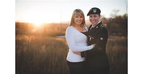 Lesbian Military Engagement Shoot Popsugar Love And Sex Photo 33