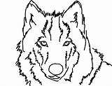 Wolf Outline Head Drawing Line Face Coloring Clip Clipart Draw Easy Drawings Howling Pages Cliparts Cliparting Library Related Collection Attribution sketch template