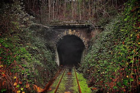 historic railway tunnel  tunnel   examiner launceston tas