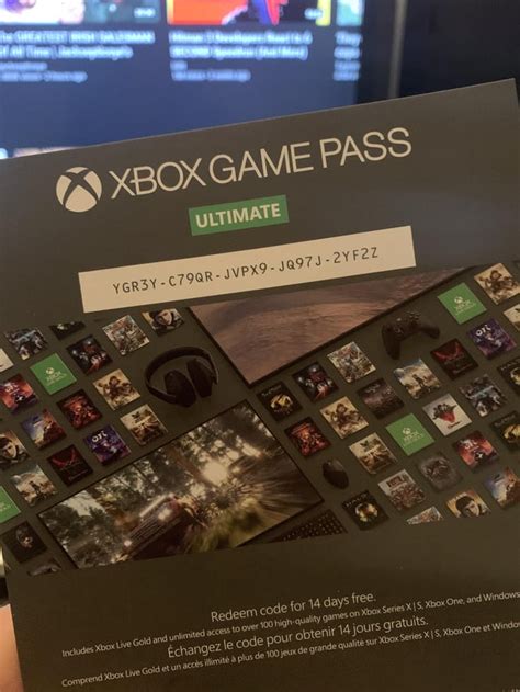 game pass ultimate  day code rxbox
