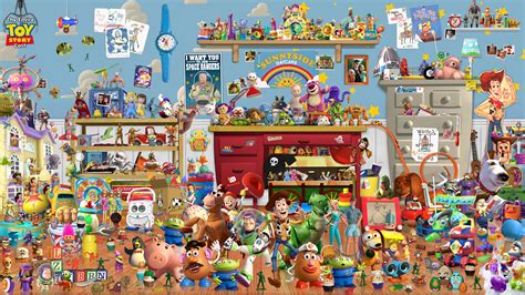 entire toy story cast wallpaper  drums  deviantart