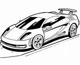 Racing sketch template