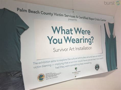 what were you wearing exhibit explores victim blaming in sexual