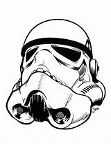 Stormtrooper Helmet Coloring Printable Getcolorings Mask sketch template