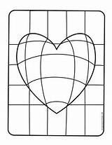 Coloring Op Heart Hearts Valentine Valentines Kunst Des Fête Mères Valentinstag Kids Lessons Grundschule Von Teacherspayteachers Optical Choose Board Illusion sketch template