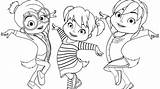 Alvin Chipmunks Coloring Pages Chipettes Colouring Chipmunk Getdrawings Alvinnn Book Colour Print Cartoon Getcolorings Color Printable Colorings Drawing sketch template