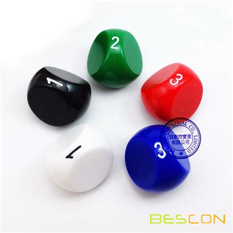 bescon  style polyhedral dice  sided gaming dice  die  dice