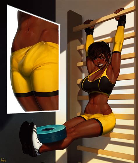 patreon ebony futa working out by incase hentai foundry