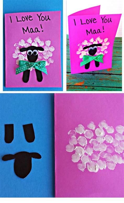 mothers day cards  preschoolers   diy mothers day card
