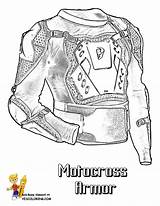 Dirt Bike Coloring Pages Fmx Dirtbike Armor Yescoloring Rough Rider sketch template