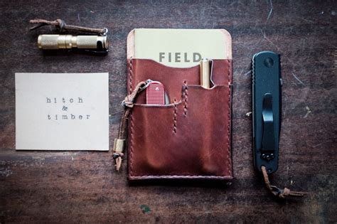 leather field notes cover wwwetsycomshophitchandtimber leather