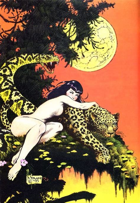 Jungle Bettie By Mark Schultz Classic Goddess Bettie Page Softcore