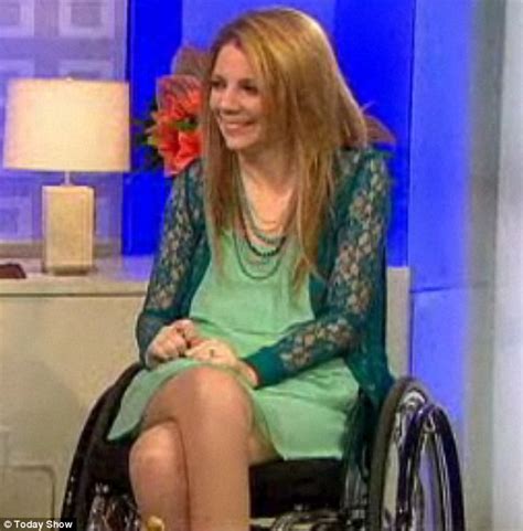 you can be sexy in a wheelchair bride who was paralysed in bachelorette accident on how she