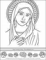 Coloring Crowning May Pages Kids Catholic Printable Adult Thecatholickid Rose Choose Board sketch template