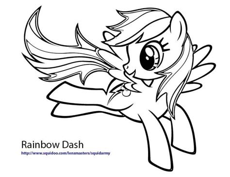 printable rainbow dash coloring pages everfreecoloringcom