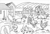 Bauernhof Ausmalbilder Kinder Coloring Für Tiere Malvorlagen Farm Kostenlose Von Ausmalen Zum Farmer Kostenlos Ausdrucken Mit Bilder Malvorlage Und Auf sketch template