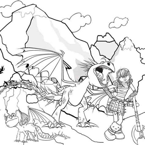 train  dragon   train  dragon coloring pages