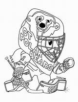 Hockey Coloring Goalie Pages Rink Drawing Ice Getdrawings Color Printable Drawings Getcolorings sketch template