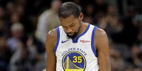 vibe   warriors  reportedly changed  kevin durants injury lingers