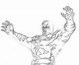 Magneto Capcom Marvel Vs Coloring sketch template
