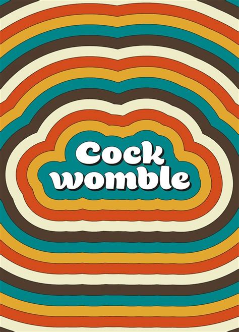 Cock Womble Card Scribbler