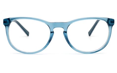 oval stylish glasses opbrown