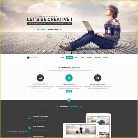 pages templates     page psd web templates