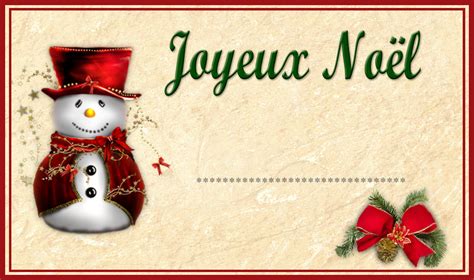 carte joyeux noel  imprimer arouissecom