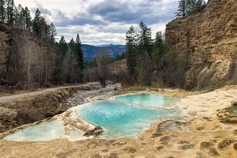 fairmont hot springs finding  secret natural pools hidden hot