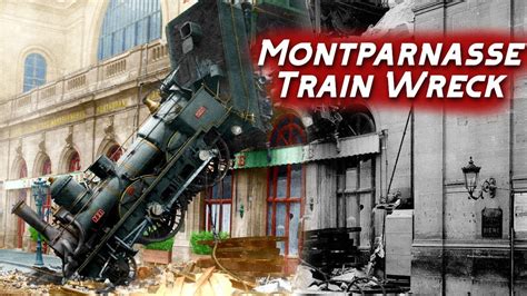 montparnasse train wreck youtube