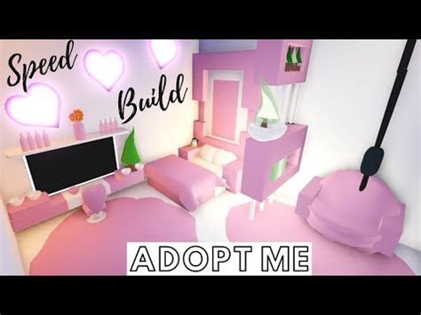 adopt  speed build adopt  pink bedroom adopt  building hacks