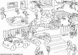 Verkehr Malvorlage Schule Ausdrucken sketch template