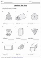 Finding Sphere Mathworksheets4kids Cone Prism 7th Prisms Wonderful Whats Rectangular Pyramids sketch template