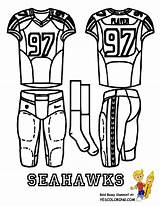 Coloring Pages Seahawks Football Seattle Jersey Drawing Vikings Printable Wilson Nfl Uniform Logo Basketball Russell Colouring Color Kids Getdrawings Getcolorings sketch template