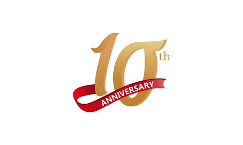 anniversary celebration logo design grafik von qnah creative fabrica