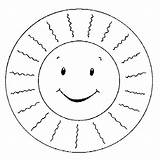 Sun Coloring Pages Happy Printable Color Popular Happiness Library Kids Space Coloringhome sketch template