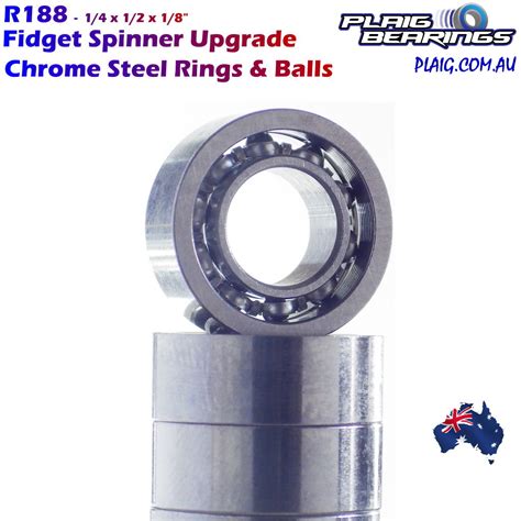 fidget spinner bearing upgrade chrome steel  plaig bearings