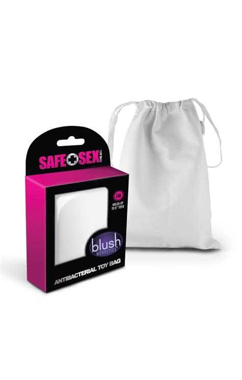 Safe Sex Antibacterial Toy Bag Small 24 Piece