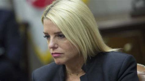 pam bondi responds to weekend confrontation with protesters says she