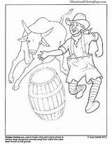 Rodeo Clown Coloring Clowns Colouringpages sketch template