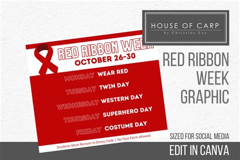 red ribbon week printables weve compiled    favorite